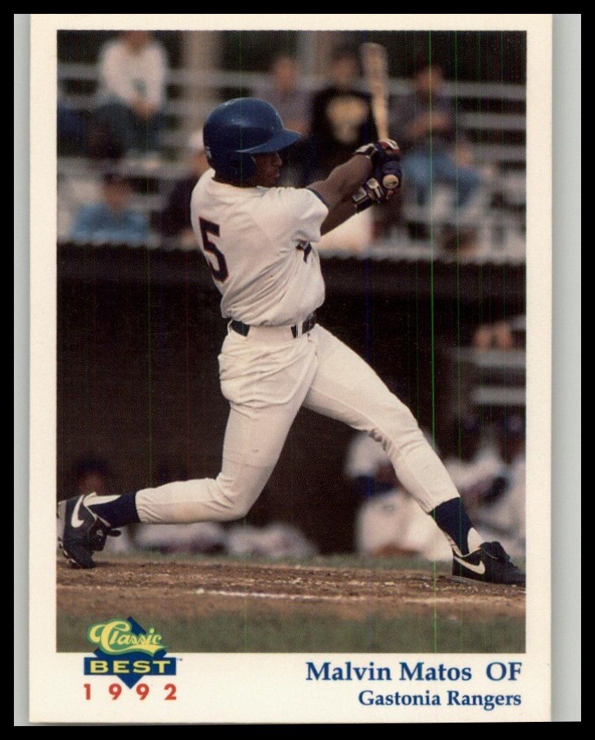 1992 Classic Best Gastonia Rangers #23 Malvin Matos