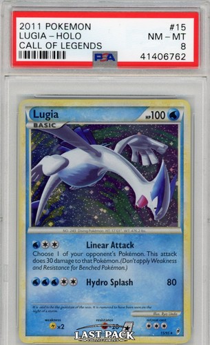Lugia graded PSA 8 for sale on eBay