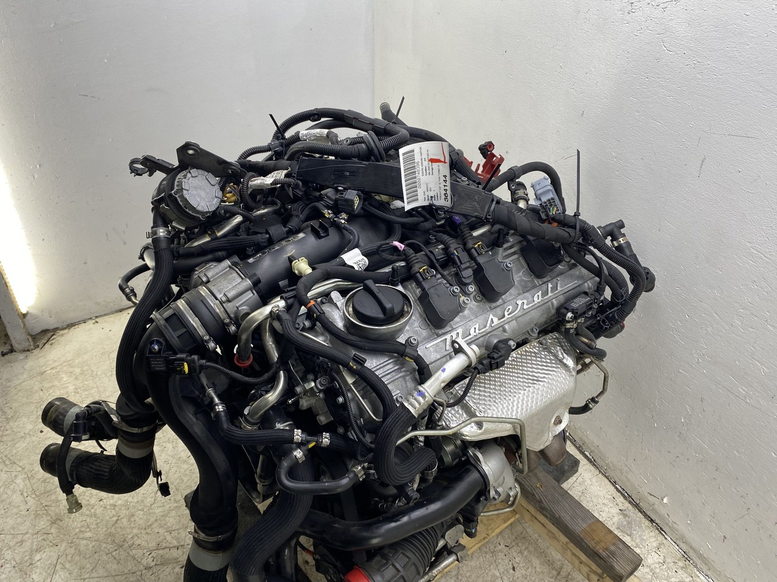 2018-2024 MASERATI LEVANTE 3L V6 ENGINE VIN X 6TH DIGIT AWD W/ WIRING HARNESS