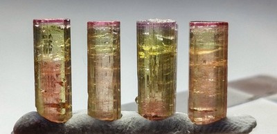 Naturel Top Quality  Bicolor Terminated  Tourmaline Crystal From Afg