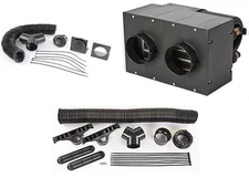 JEGS 70601K Auxiliary Heater and Duct Kit 28000 BTU