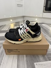 Nike Air Presto x Off White ‘The Ten’ UK9 Good Condition OG All