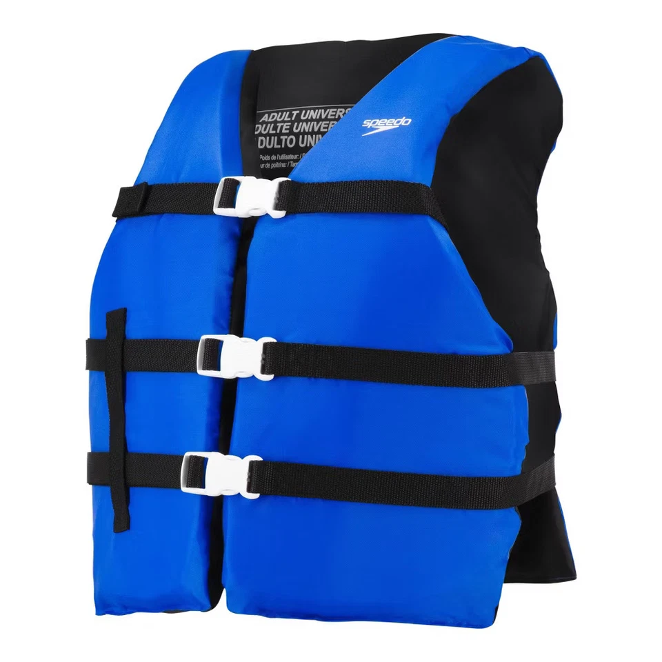 Speedo Life Vest Jacket PFD for Adults Unisex Type III Universal Fit,
