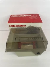 MediaMate 3-1/2 3.5” Data Storage Protects 40 Disks Holder Case Flip Top Rainbow