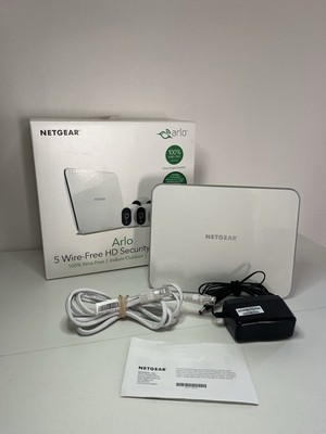   NETGEAR Arlo Smart Home Security Base Station VMB3000 w/ Power Supply 