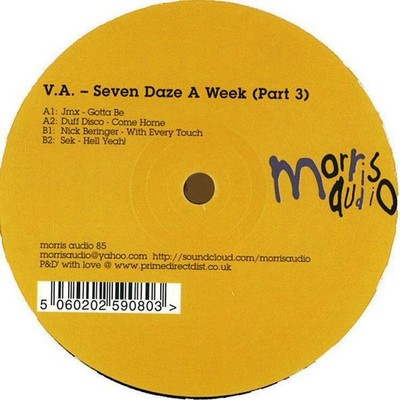V.A. - Seven Daze A Week (Part 3) (Vinyl 12'' - 2013 - CH - Original)