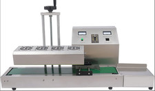 Sigillatrice automatica tappo bottiglia 20-100 mm sigillatrice induzione continua 1800w