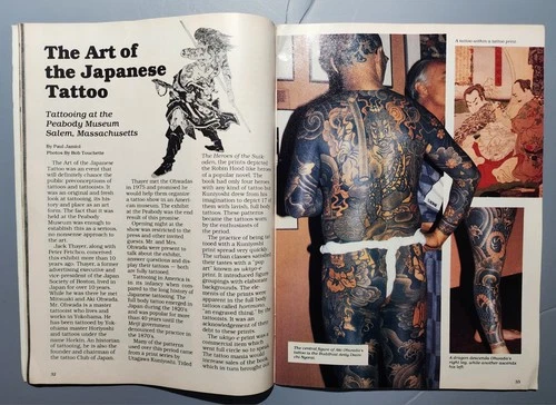 original vintage '87 tattoo VIII mag nyc irezumi bert grimm roy boy spider webb image 9