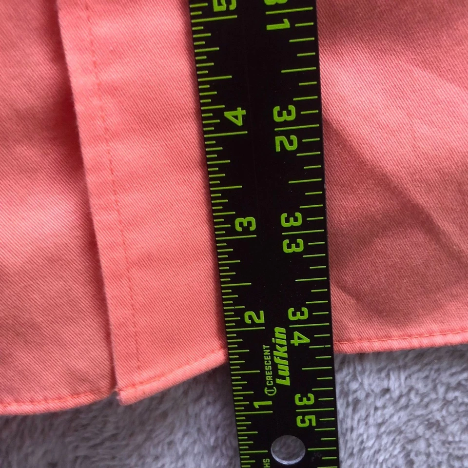 Izod Mens Dress Shirt Size 3XL 19 Neck Long Sleeve Button-Up Wrinkle-Free Twill - Image 4 of 4