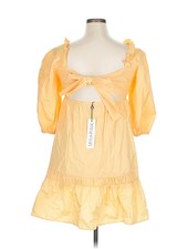 NWT Minkpink Women Yellow Casual Dress XL