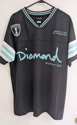 Diamond Supply CO Jersey V-neck Men s Large NWT