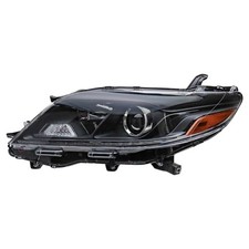 TRQ Passenger Side Headlight Assembly Halogen Compatible with 2005-2007 Ford