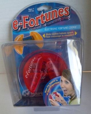 e-Fortunes Electronic Fortune Cookie Red Scenario Entertainment New Sealed