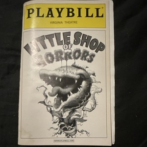 Theater Playbill Program - Little Shop of Horrors, Virginia Theatre May 2004