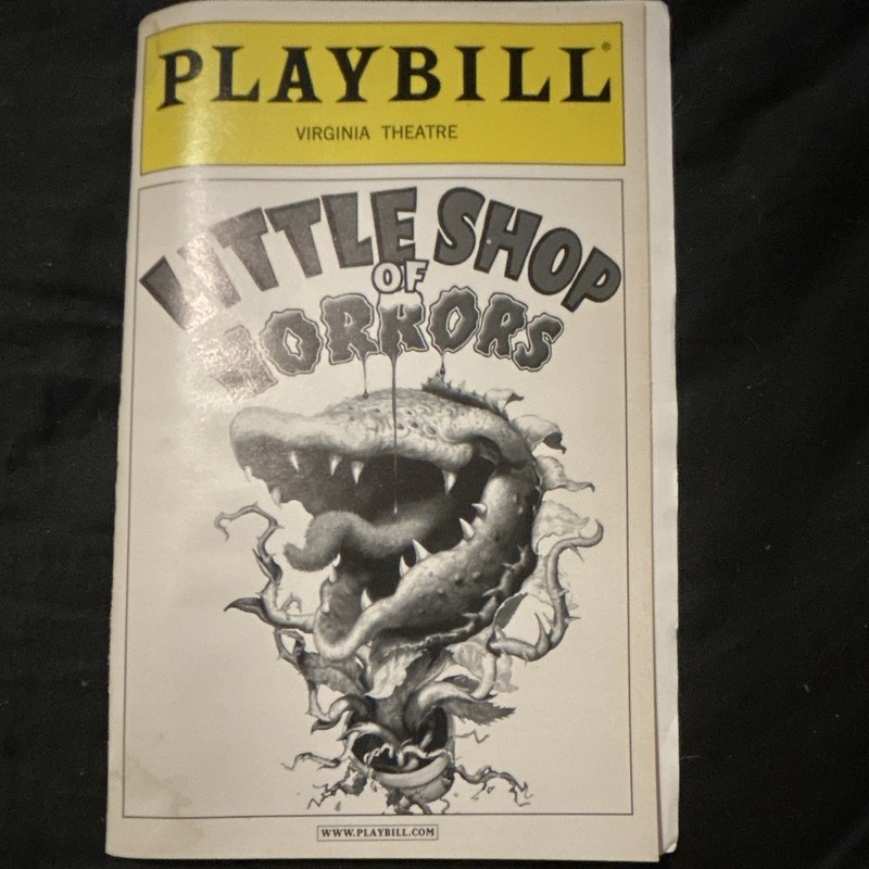 Theater Playbill Program - Little Shop of Horrors, Virginia Theatre May 2004