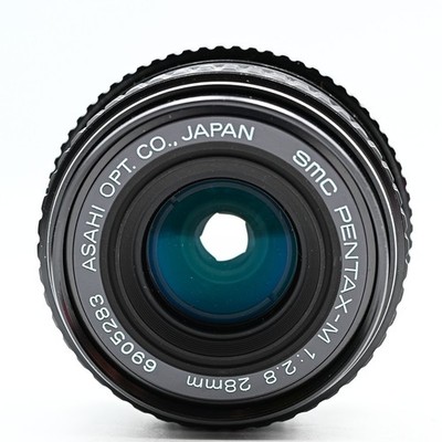 Pentax SMC Pentax-M 28mm f/2.8 Wide Angle Lens K Mount [Near MINT