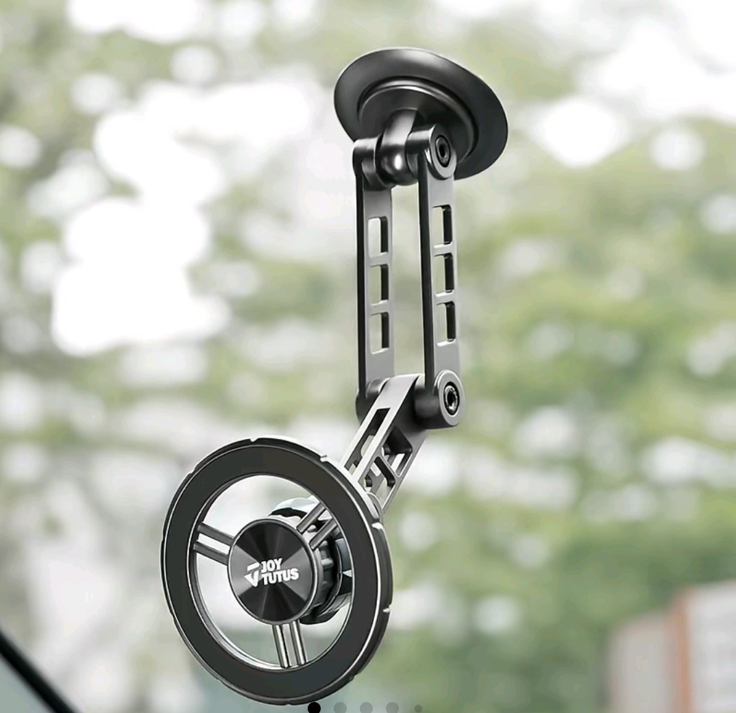 Universal Alloy Magnetic Ring Car Phone Holder Metal Navigation Bracket 360°