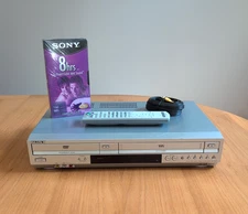 Sony SLV-D271P DVD Player Combo VCR Hi-Fi VHS  Progressive Scan W/Remote & More