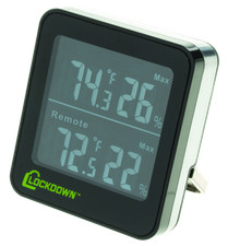 Lockdown 1116792 Wireless Hygrometer Gun Safe Humidity Monitor