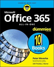 Office 365 All-in-One For Dummies by Weverka, Peter Book The Cheap Fast Free
