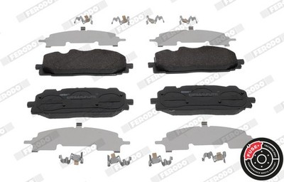Ferodo FDB4967 brake pad set, disc brake for Audi, Cupra, VW