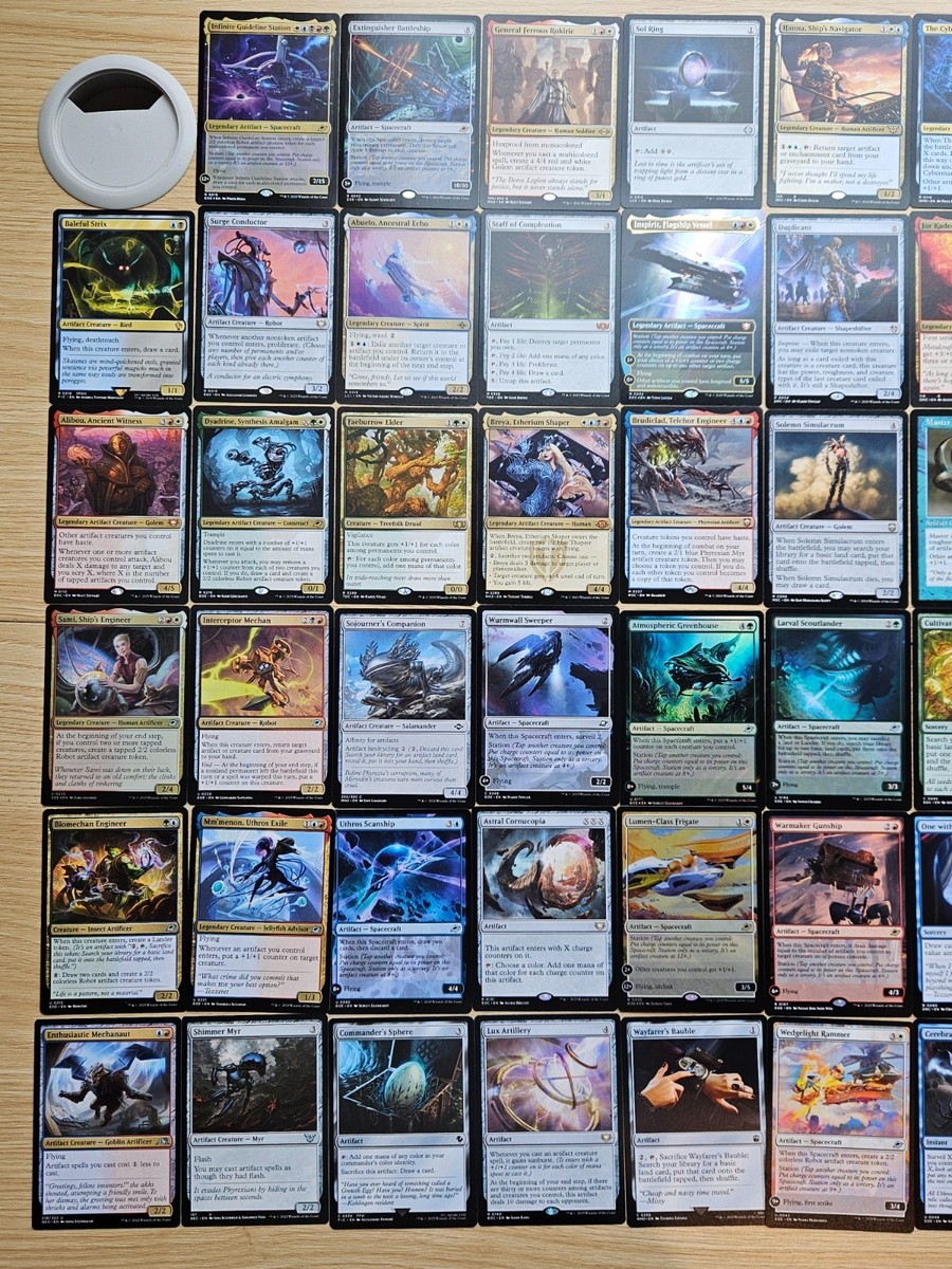 mtg commander deck layout Amazon.com: Wizard Commander Deck - Mono Blue - EDH - 100 Card - Custom Magic  The Gathering Deck main image 1