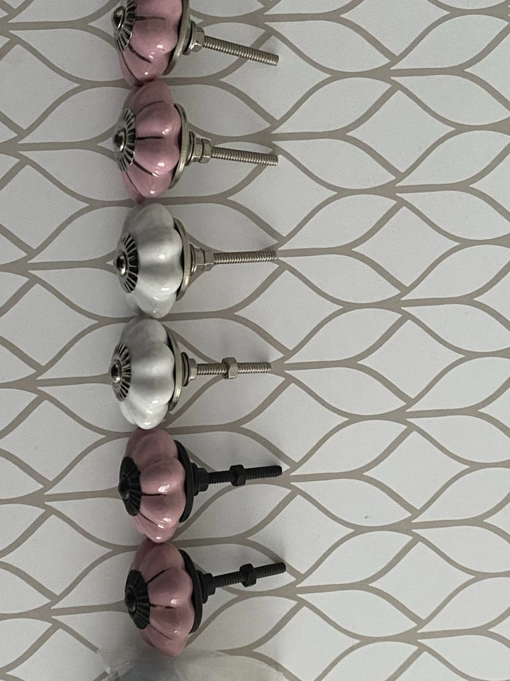 Möbelknopf Knauf Keramik 8 Stück - Bild 2 von 4