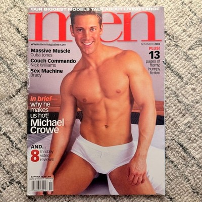 Advocate Men November 2003 Collectors Item, nude males, Michael Crowe