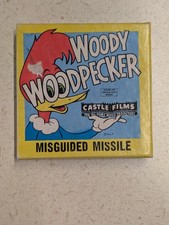Vintage Castle Films Woody Woodpecker Misguided Missile Super 8mm Film Reel