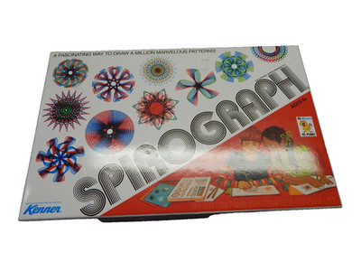Spirograph Retro Deluxe Set Drawing Toy Hasbro Kenner