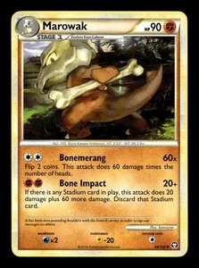 1995 marowak pokemon card value Amazon.com: Marowak 105/165 - Cubone - Pokemon 151 - Evolution 2 Card Set -  Holo Rare