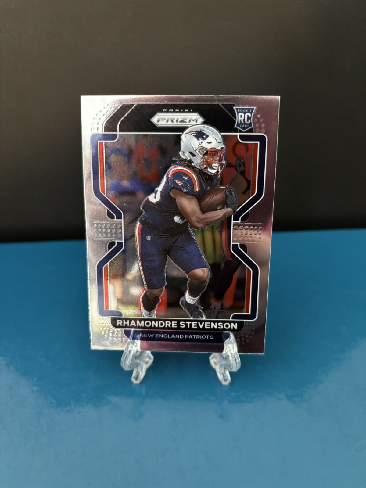 Rhamondre Stevenson 2021 Panini Prizm #367 Rookie New England Patriots RC