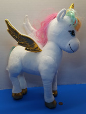 Barbie Dreamtopia Rainbow Unicorn Pegasus 15" Plush Doll Stuffed Animal