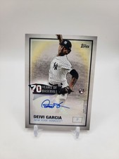 2021 Topps - 70 Years of Baseball Autographs Deivi Garcia #70YA-DGA (AU, RC)