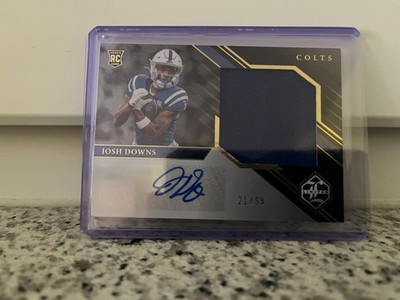 Panini Limited 2023 NFL Josh Downs RC RPA /99 #No.163