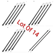 3 Packs Of 4 & 1 PACK Of 2 SmartStraps EPDM Rubber Tarp Straps 12@ 21"/2 @4"-34"