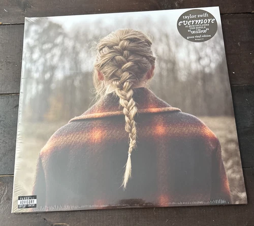 Taylor Swift Evermore Green Vinyl Edition New Sealed 2021 Made In Czech Republic