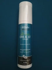 BIOLABS PRO Natural Bio-Identical DHEA 20 Cream 2-Month Supply