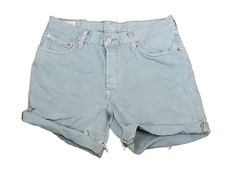 Levi's 501 90s Premium Button Fly Denim Shorts Size 32 R2