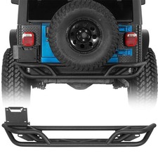 Rear Bumper For 1987-2006 Jeep Wrangler Yj Tj Heavy-duty Truck Pickup Guard Bar