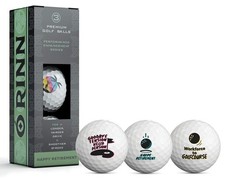 3 Pack Funny Golf Balls for Retirement Gifts - Men and Women - 3 Messages - S...