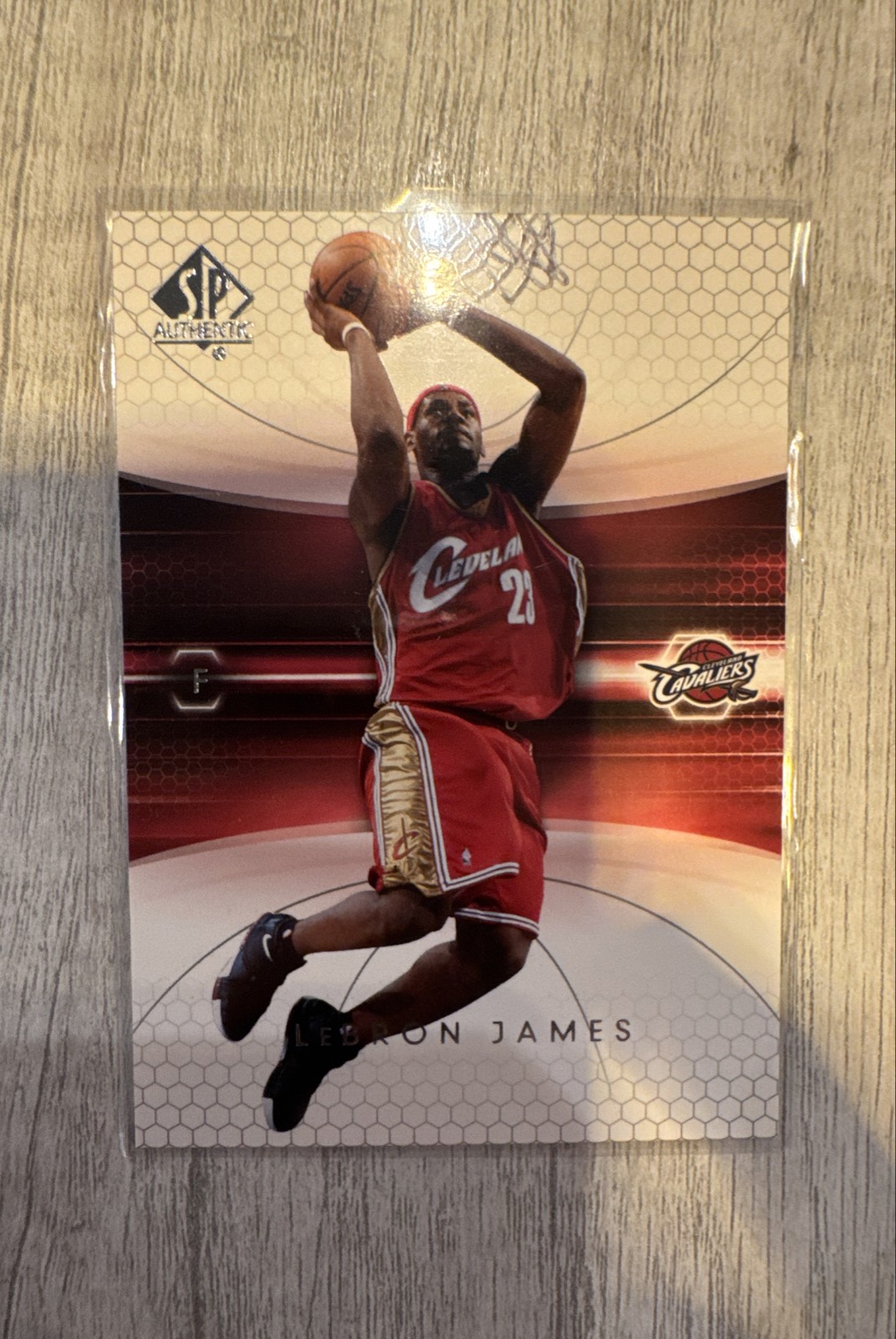 2004-05 SP Authentic - LeBron James #14
