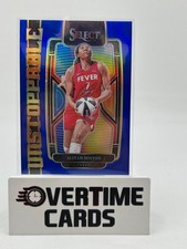 2024 Panini Select WNBA #19 Aliyah Boston Unstoppable Prizms Blue #/49