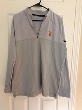 Nike Golf Sc 1/4 Zip Sweatshirt Men's Large Gray