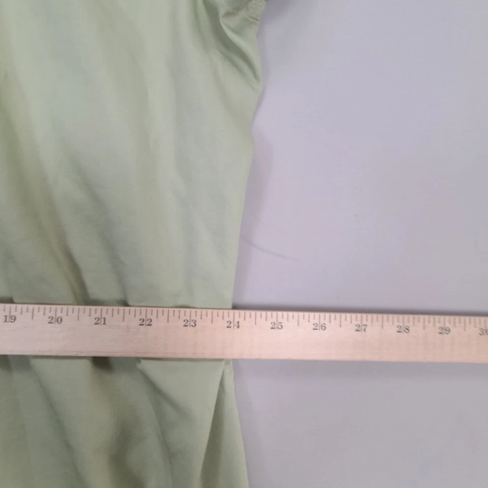 Arrow Shirt Mens Extra Extra Large Green Button Up Regular Fit Wrinkle Free - Image 4 of 4