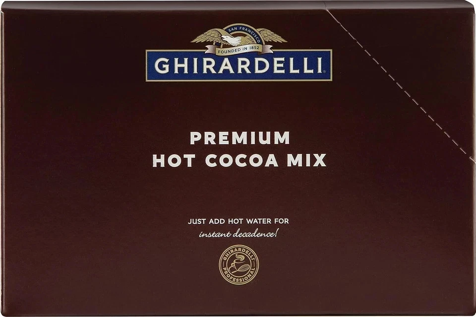 Ghirardelli Premium горячие конверты какао, богатый шоколад, 22,7 унции (упаковка из 15) - Изображение 4 из 4