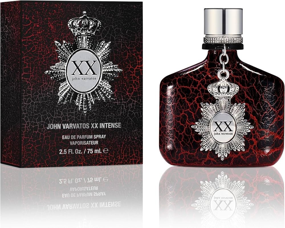 John Varvatos Mens XX Intense EDP Spray 25 oz Fragrances 719346262217 11190₽