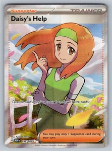 Daisy's Help 195/165 Ultra Rare Full Art Holo Trainer - Scarlet & Violet 151