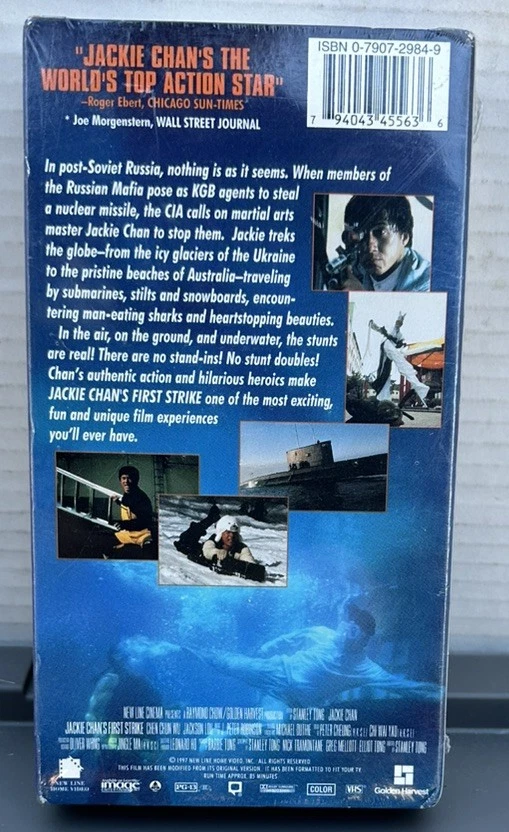 Jackie Chans First Strike (VHS, 1997) - Image 2 of 2