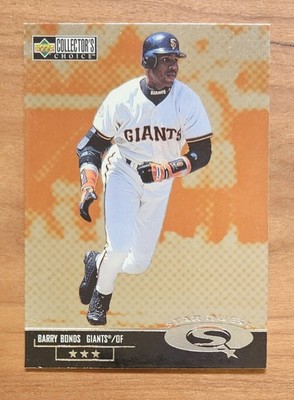 1998 Collector's Choice Baseball Star Quest 3 Star Insert Barry Bonds #SQ73 SP